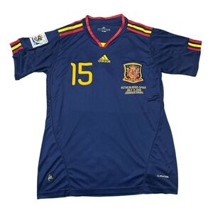 2010 Spain World Cup final away kit. Sergio Ramos soccer football jersey. NWT